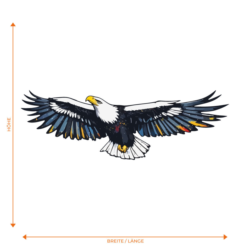 Kraftvoller Weißkopfseeadler