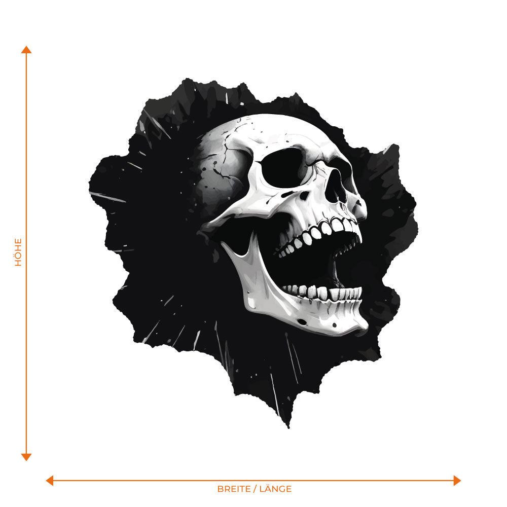 Grauer Totenkopf