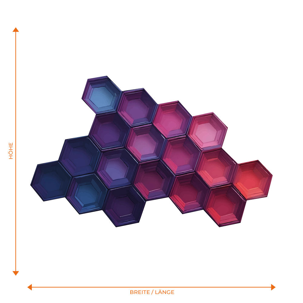 Dynamische Hexagone