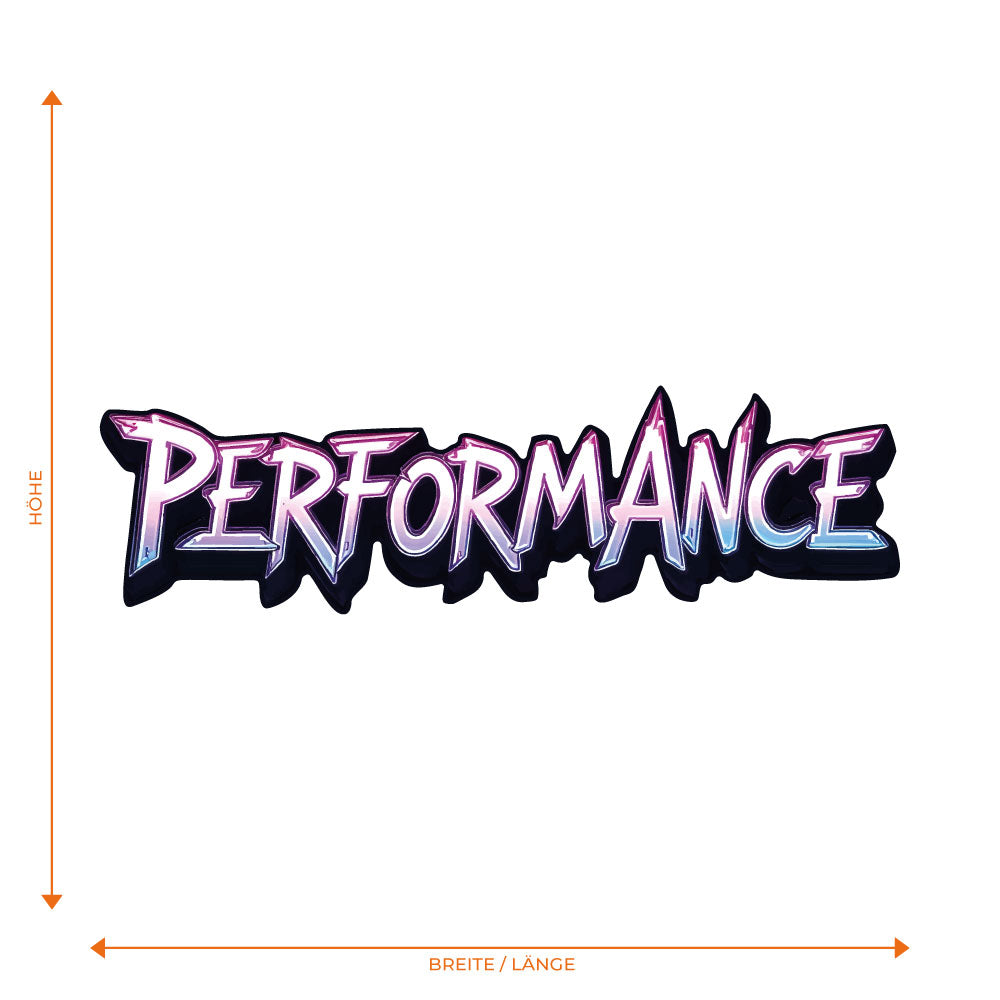Performance Schrift