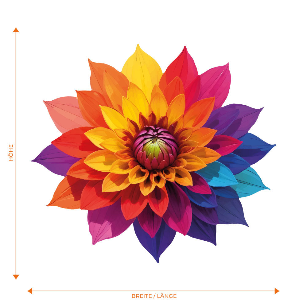 Bunte Blume