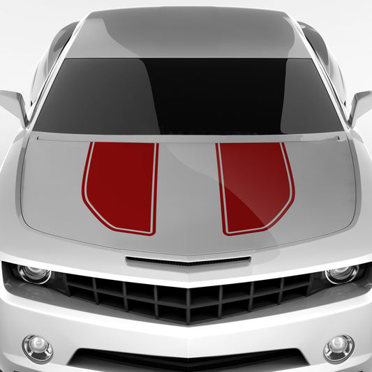 Muscle Car Rennstreifen Folienschnitt Fahrzeugaufkleber mit Farbauswahl und in Wunschgröße von STICKYHUGO
