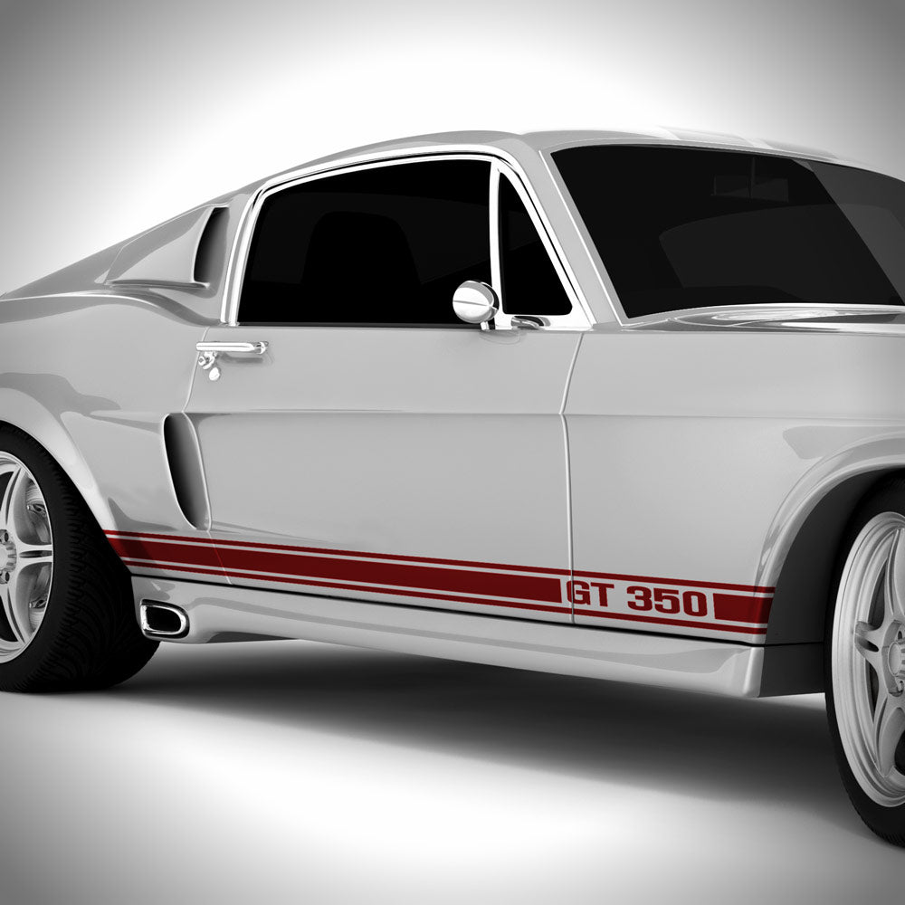 Klassische GT Seitenstreifen