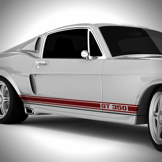 Klassische GT Seitenstreifen