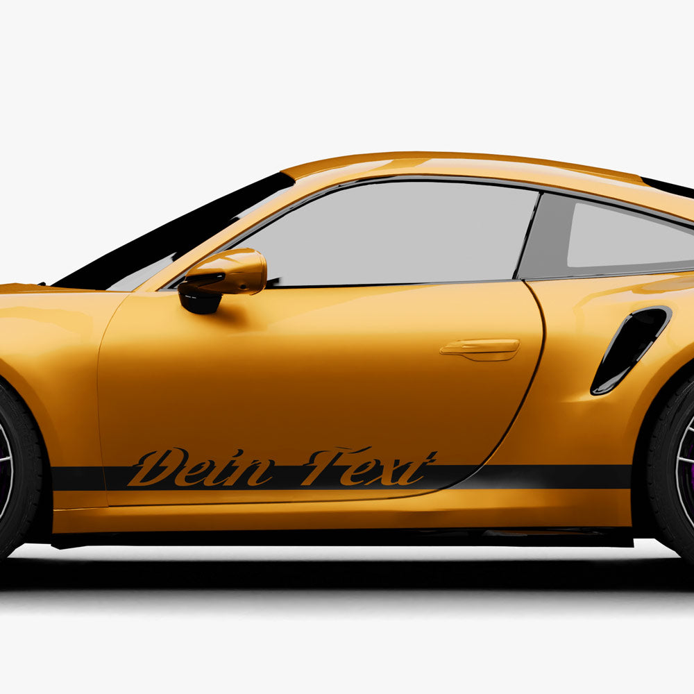 Schattierter Text Seitenstreifen