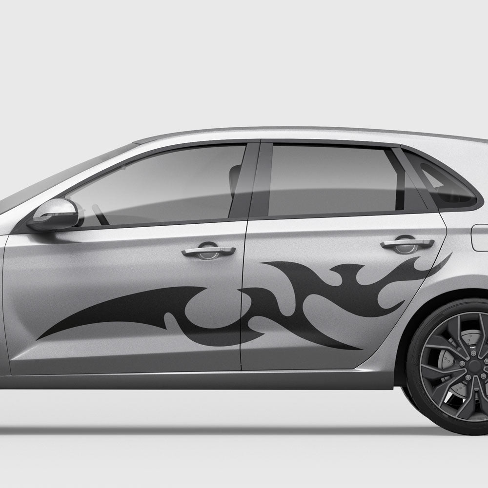 Geschwungenes Tribal