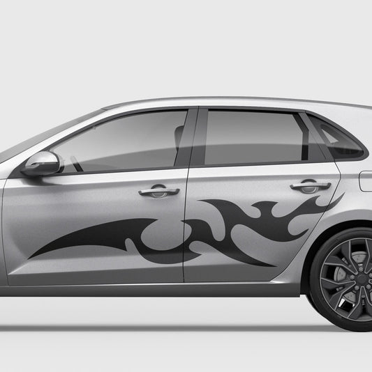 Geschwungenes Tribal