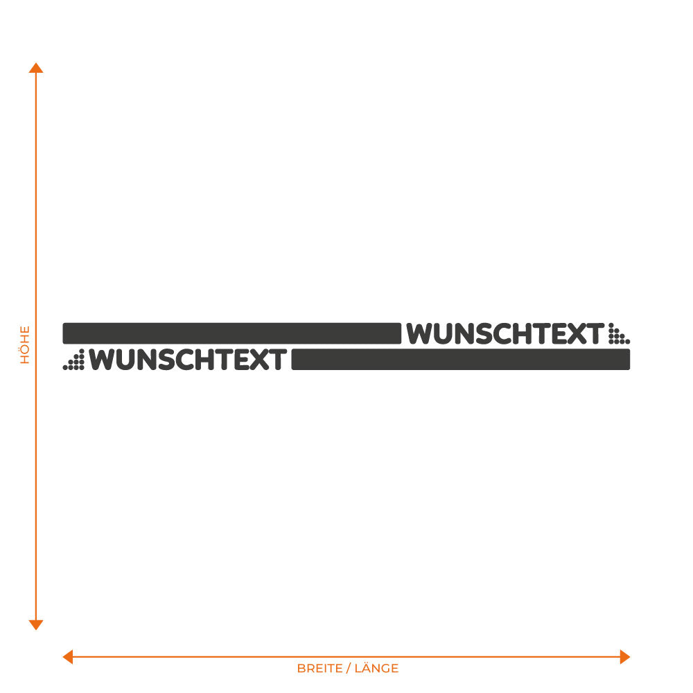 Punkte Seitenstreifen