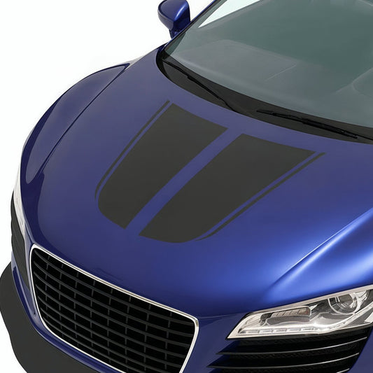 Rennstreifen spitzer Zierstreifen