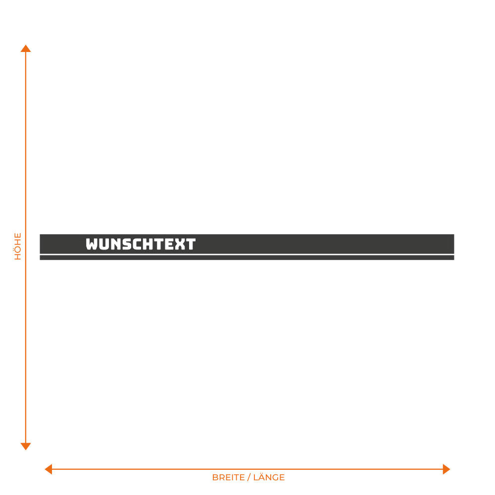 Klassische Seitenstreifen