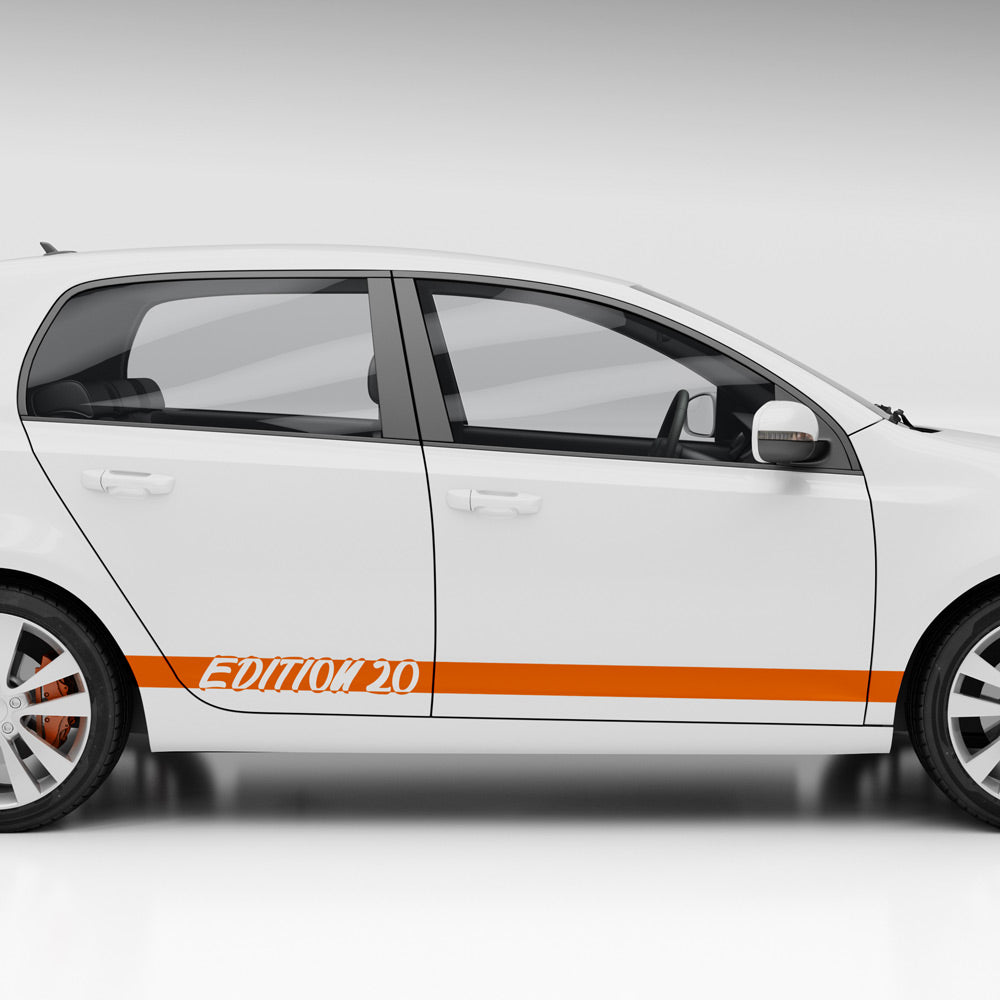 Gestanzte Seitenstreifen