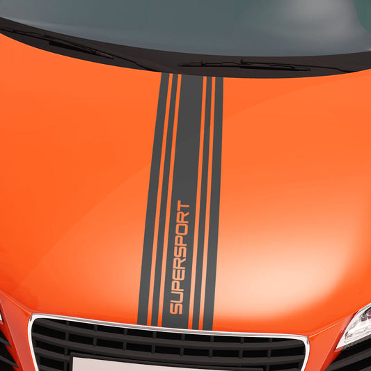 5-Linien Streifen mit Text