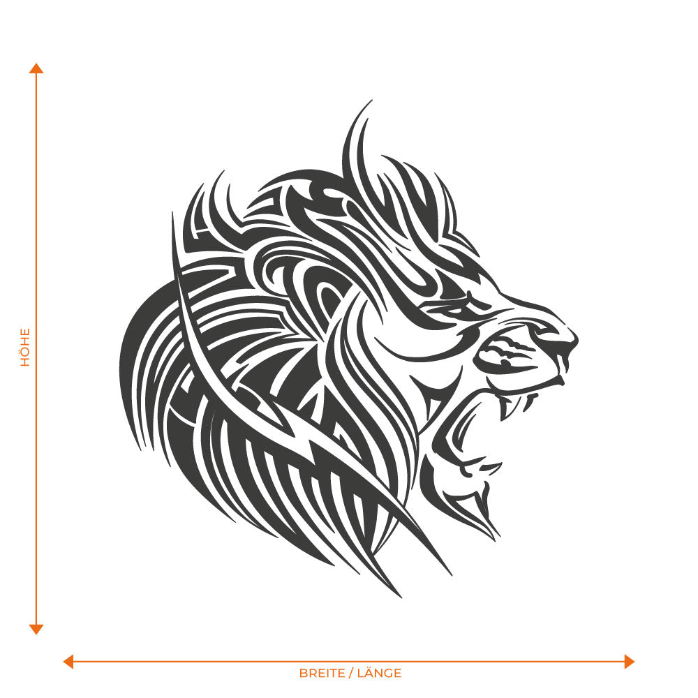 Tribal Löwenkopf