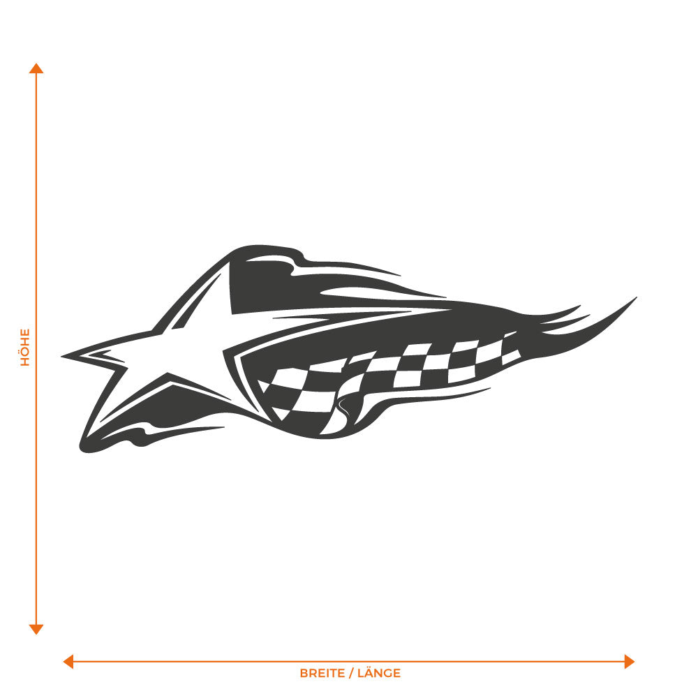 Lodernder Racing Stern