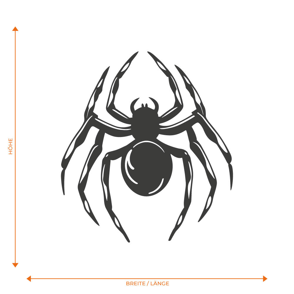 Düstere Spinne