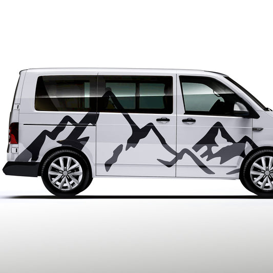 Bergsilhouette Panorama