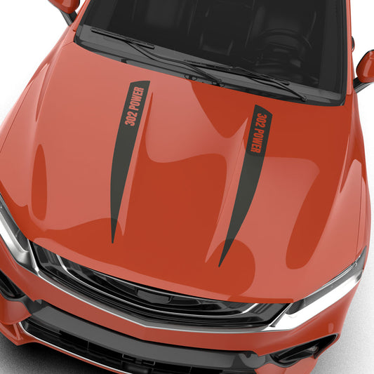 Spitze Rennstreifen mit Text