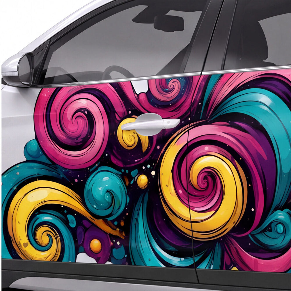 Bunte Swirls