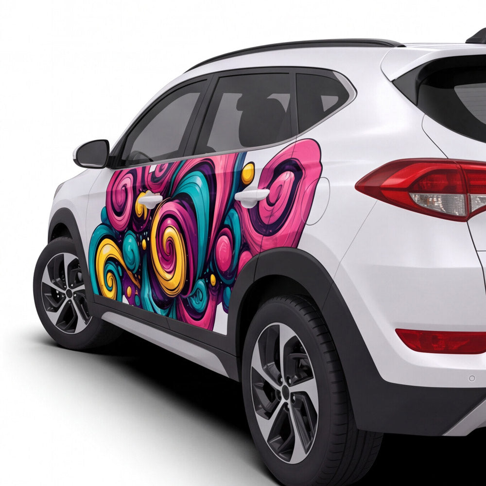 Bunte Swirls