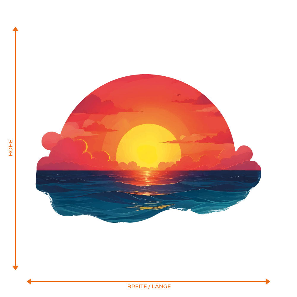 Sonnenuntergang Meer