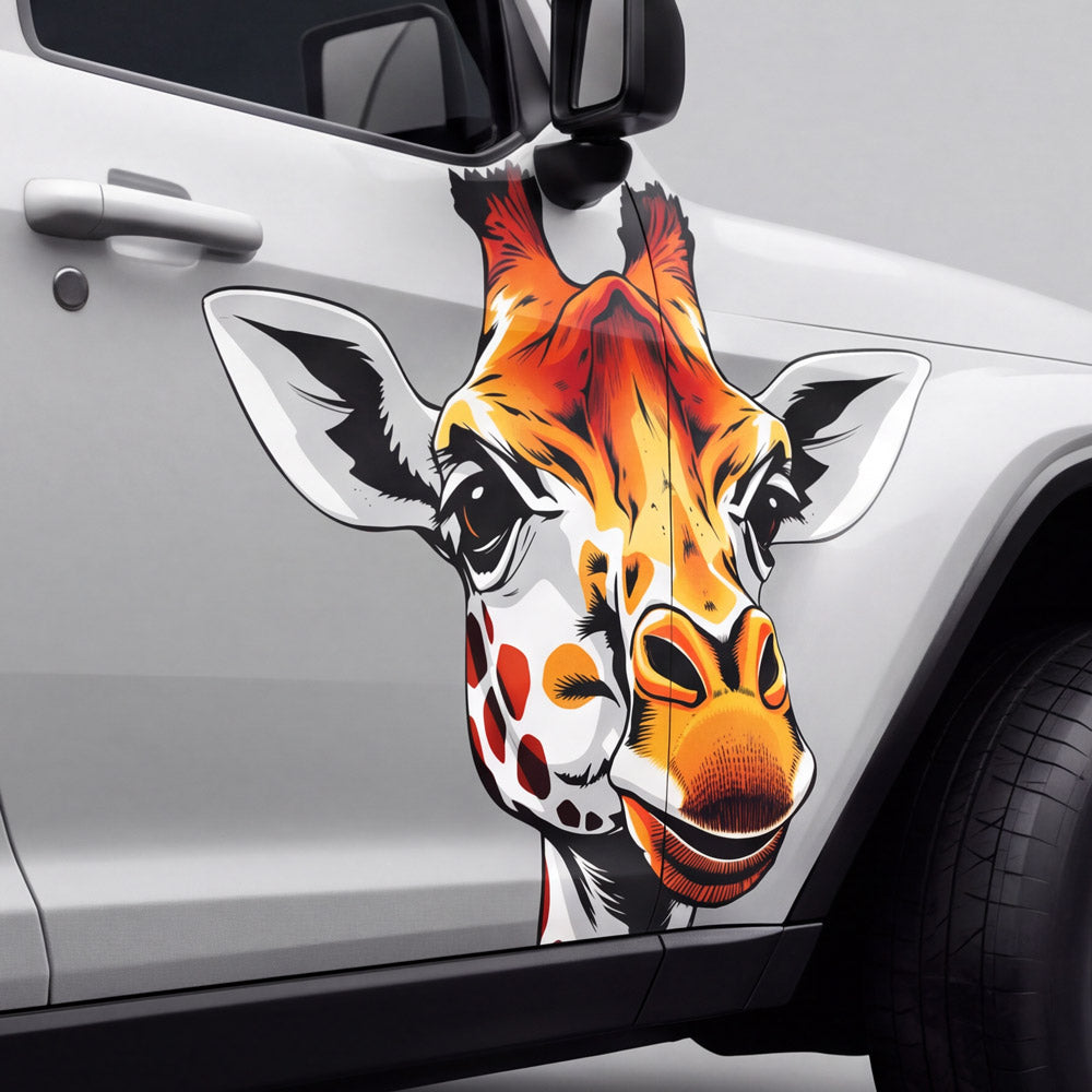 Freundliche Giraffe