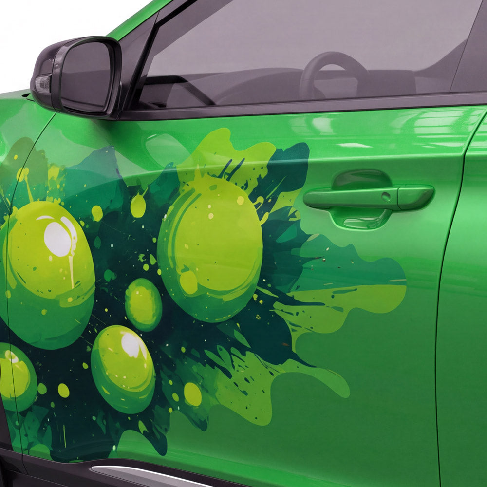 Grüne Bubbles