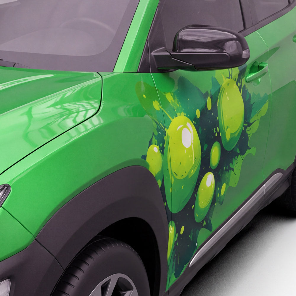 Grüne Bubbles