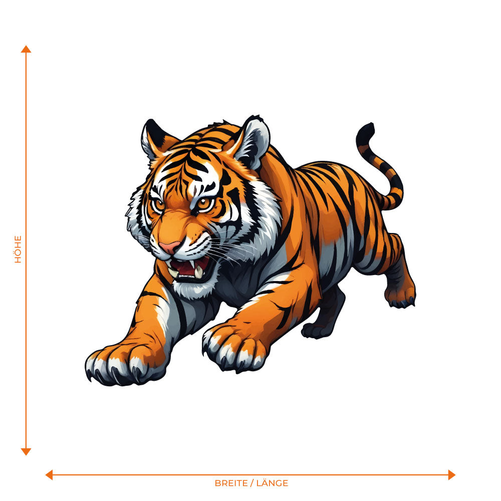 Kraftvoller Tiger