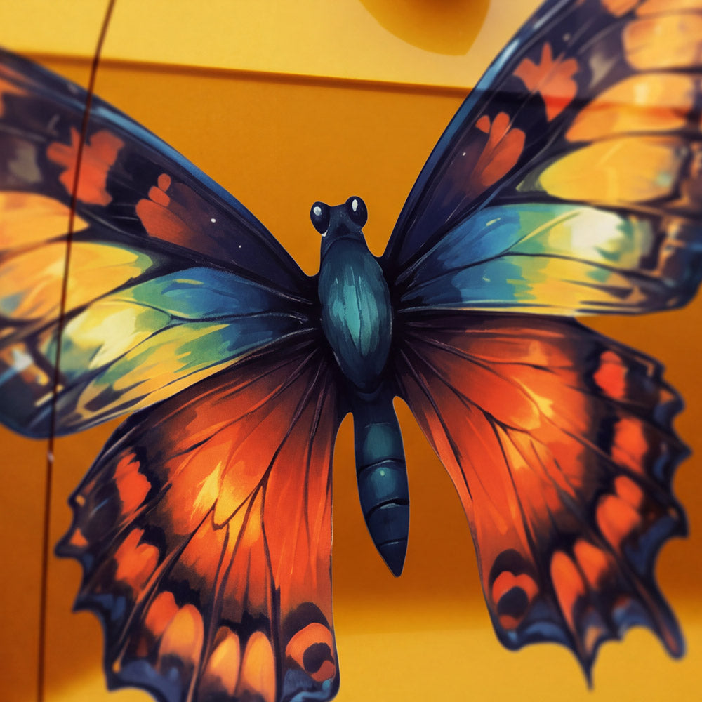Bunter Schmetterling