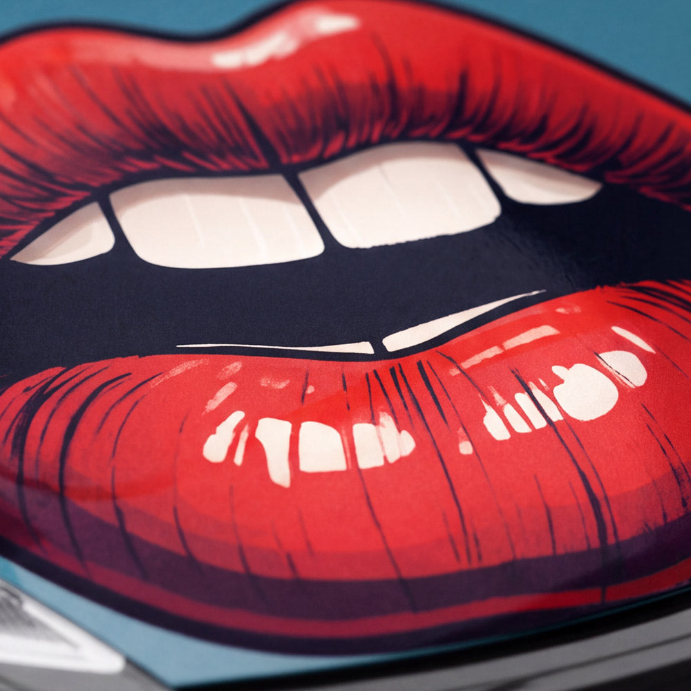 Kräftig Rote Lippen